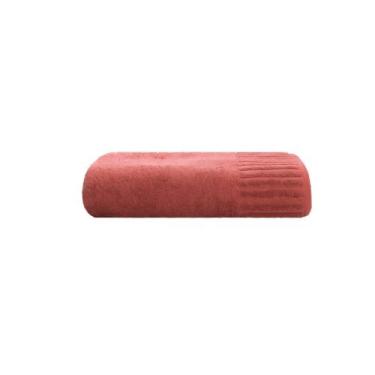 Imagem de Toalha rosto velour - 45 x 80 - vinho - camesa