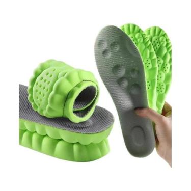 Imagem de Palmilhas Esportivas De Látex Respiráveis Com Absorção De Choque E Sup