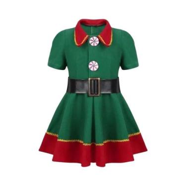 Imagem de Conjunto De Fantasia De Elfo São Nicolau Para Meninos: Uniforme De Elf