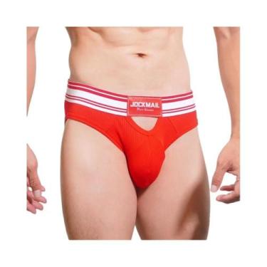 Imagem de Cuecas Masculinas Sexy De Algodão Com Design U Convexo, Confortáveis E