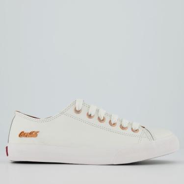 Imagem de Tênis Coca Cola Atlanta Leather Feminino Branco-Feminino