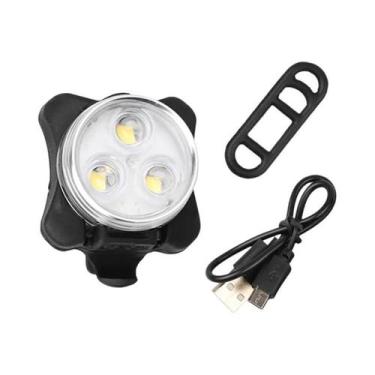 Imagem de Lanterna LED Recarregável USB À Prova d'Água Para Bicicleta, Luz Diant