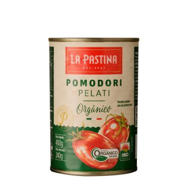 Imagem de La Pastina Tomates Orgânicos Pelados 400G