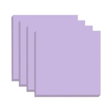 Imagem de Blocos De Notas Adesivas Transparentes 4 Unidades Com 50 Folhas Cada P