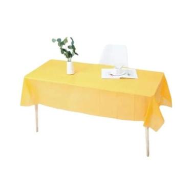 Imagem de Toalha De Mesa Plástica Reutilizável 137x183cm Livre De BPA Para Janta
