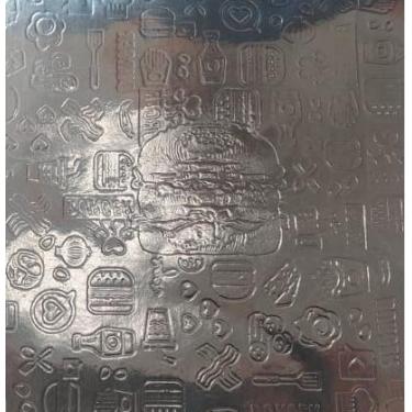 Imagem de Papel laminado aluminio térmico hamburguer lanche grande - Mamedes pap