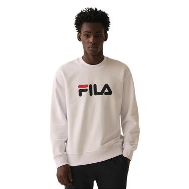 Imagem de Casaco Moletom Fila Comfort Letter III Masculino Branco-Masculino