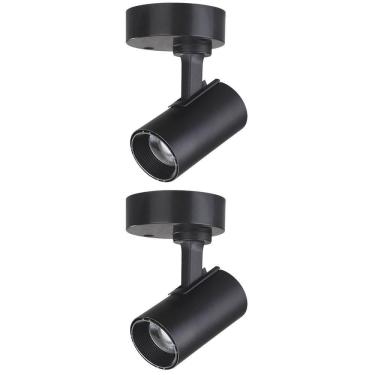 Imagem de Kit 2 Spot Led Direcionável Foxlux Sobrepor 12w 6500k Biv