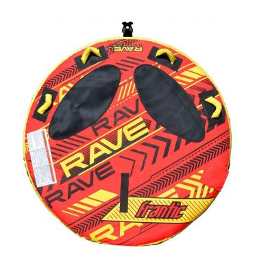 Imagem de Boia Rebocável Aquática RAVE Sports para 2 Pessoas, Vermelha