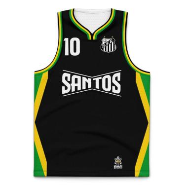 Imagem de Camiseta Regata do Santos Reggae Jamaica - Produto Oficial-Masculino