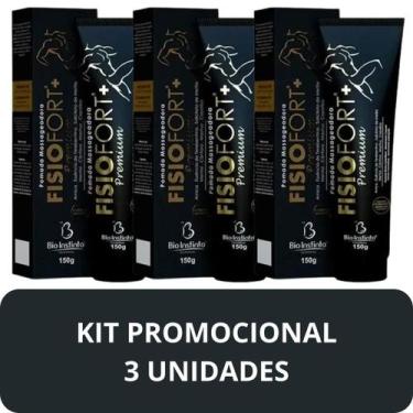 Imagem de Pomada Desodorante Massageadora Bio Instinto Fisiofort Premium Bisnaga