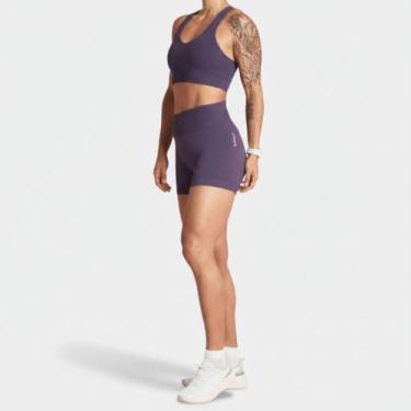 Imagem de Short Lupo LSport Basic Feminino - Roxo - M, M