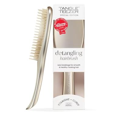 Imagem de Tangle Teezer - Escova de cabelo desembaraçadora The Ultimate Detangler Chrome para todos os tipos de cabelo. Ideal para usar em fios molhados. Cor: Neo Gold