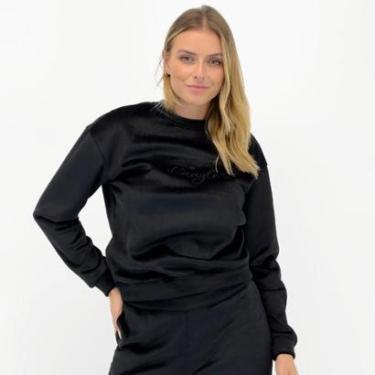 Imagem de Blusa Beagle Fechada em Veludo Cotelê Manga Longa Feminina-Feminino