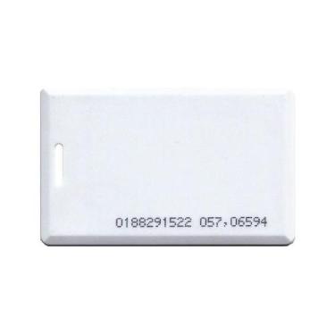 Imagem de Kit 10 Cartões Ponto Pvc Proximidade Clamshell Rfid 125khz - Motivate