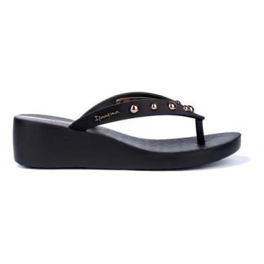 Imagem de Ipanema Selfie Glam Original Chinelo Feminino Tira Decorada -, Preto, 