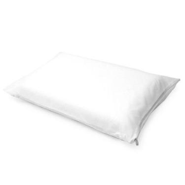 Imagem de Protetor Travesseiro C/Zíper Impermeável 50cmx90cm Lavive, Branco