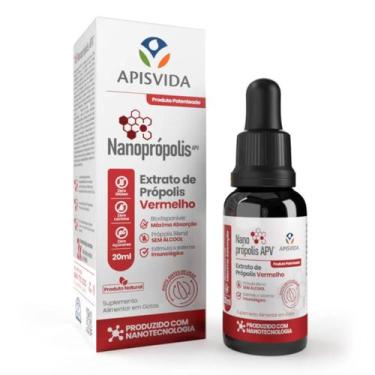 Imagem de Nanopropolis Extrato de própolis Vermelho 20ml - Apis Vida