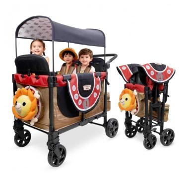 Imagem de Carrinho Wagon WONDERFOLD ONE PIECE Thousand Sunny Ed. Limitada 4 Lugares Arnês 5 Ponto...