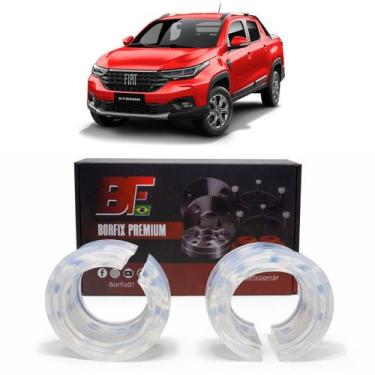 Imagem de Par Buffer Urethane Dianteiro Fiat Strada (2014 em diante) - Borfix