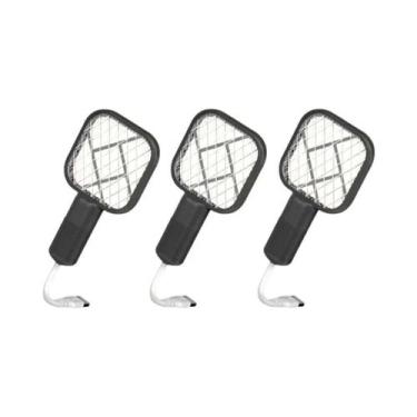 Imagem de Luminária Noturna Portátil USB Com Armadilha Elétrica Para Mosquitos E