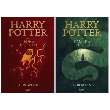 Imagem de Harry Potter e a pedra filosofal + Harry Potter e a câmara secreta - C
