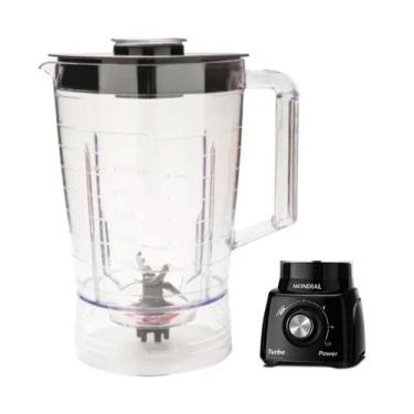 Imagem de Copo Liquidificador Mondial Turbo Power Preto Sangel