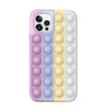 Imagem de Capinha iPhone 11 Antistress Pop It Fidget Bolhas Anti-Queda - Genéric