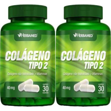 Imagem de Kit 2X Colageno Tipo 2 - 30 Cáspulas - Herbamed