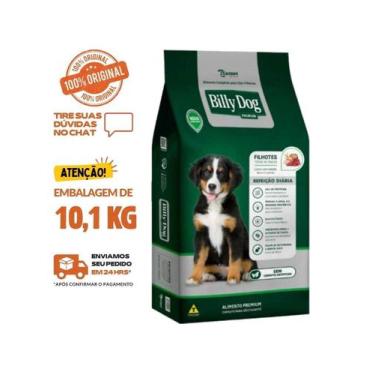 Imagem de Ração para Cachorro Billy Dog Filhote Refeição Diária 10,1 KG