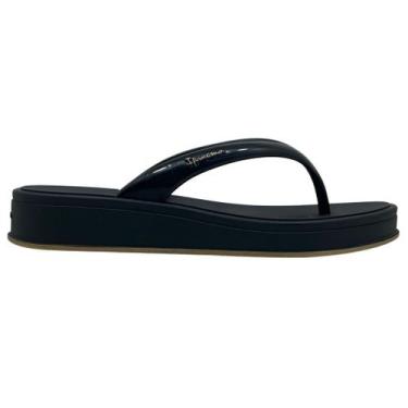 Imagem de Tamanco Ipanema Classico Plaforma Flatform Glow Up 27417, 36, Preto pr