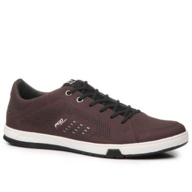 Imagem de Sapatênis Masculino Pegada Microfibra 170419, Carmenere, Preto, 41