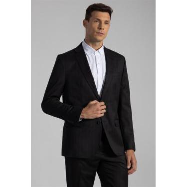 Imagem de Terno Xadrez - Preto - HIGHSTIL, Preto, 58M