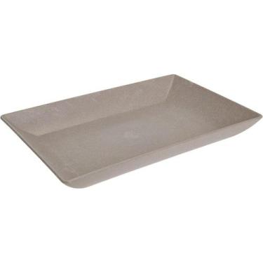 Imagem de Petisqueira Retangular 32,5cm Ecológico Prato Para Servir - Evo