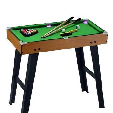 Imagem de Mesa de Sinuca Master em Madeira Com Led 11112 - Zippy Toys