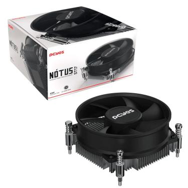 Imagem de Cooler para Processador Pcyes Nótus ST17, Intel LGA1700, TDP 65W, 2200 RPM - ST1765W