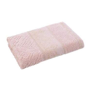 Imagem de Toalha de Rosto Barroca 50cm X 80cm Caviquioli, Rose