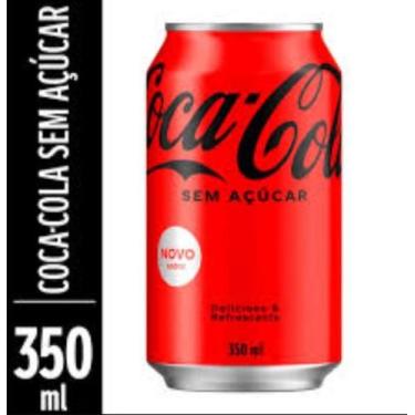 Imagem de Coca cola sem açucar 350 ml - Coca-Cola