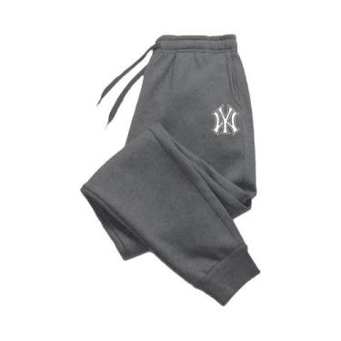 Imagem de Calças Casuais Masculinas Estilo Harajuku Para Esportes Ao Ar Livre, L