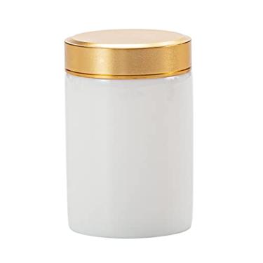 Imagem de FUYTRNH Mini recipiente ósseo de 50 ml para animais de estimação, caligrafia budista, altar farpando, rigidez, inserção óssea, dentes de Buda Katsubo, caixa de formas de lâmina de cerâmica pequena, 2