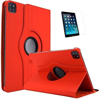 Imagem de Capa e Película para iPad Pro 12,9" 2020/2021 Vermelho