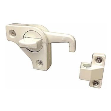 Imagem de Trinco Inteligente Para Porta e Janela De Correr e Abrir Branco - União Mundial