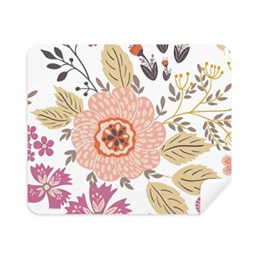 Imagem de Pano de limpeza de tinta de flor Dahlia Limpador de tela 2 peças tecido de camurça