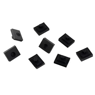 Imagem de Allstare 826885 Grade Pés de Borracha para Wolf Série CG Fogão a Gás Queimador Grade Almofada de Apoio de Borracha Para-choques Também Se Encaixam Outras Marcas Fogão 8 Pack