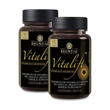 Imagem de Kit Com 2 Vitalift 90 Cápsulas Essential - Essential Nutrition