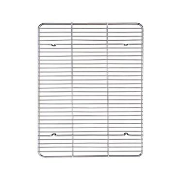 Imagem de Mrs. Anderson's Baking Prateleira profissional para assar e resfriar, 41 cm x 33 cm, fio de aço cromado