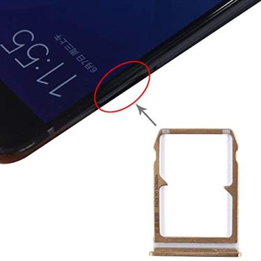 Imagem de HONGYAN Peças de substituição de telefone celular Bandeja de cartão SIM + bandeja de cartão SIM para xiaomi mi 6 Acessórios telefônicos
