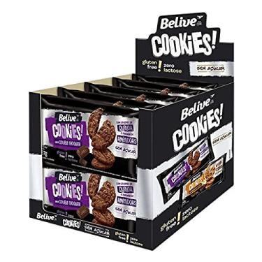 Imagem de Cookie BELIVE Double Chocolate Zero Açucar 67g (10x)