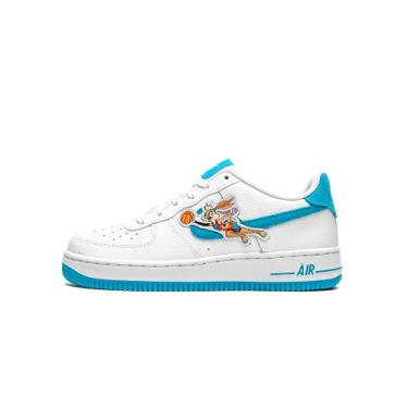 Imagem de Nike Air Force 1 Space Jam Tune Squad Grade School Sizing (Numeric_7) White
