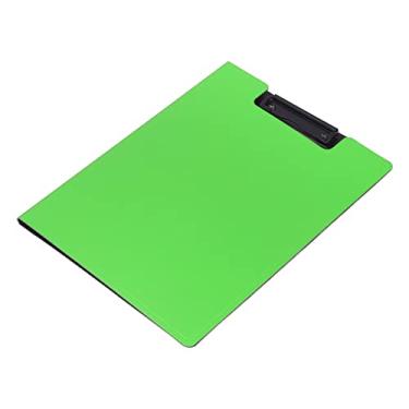 Imagem de Pasta de Notebook A4, Textura Fosca, Prancheta de EscritóRio de PláStico Seguro (Verde)